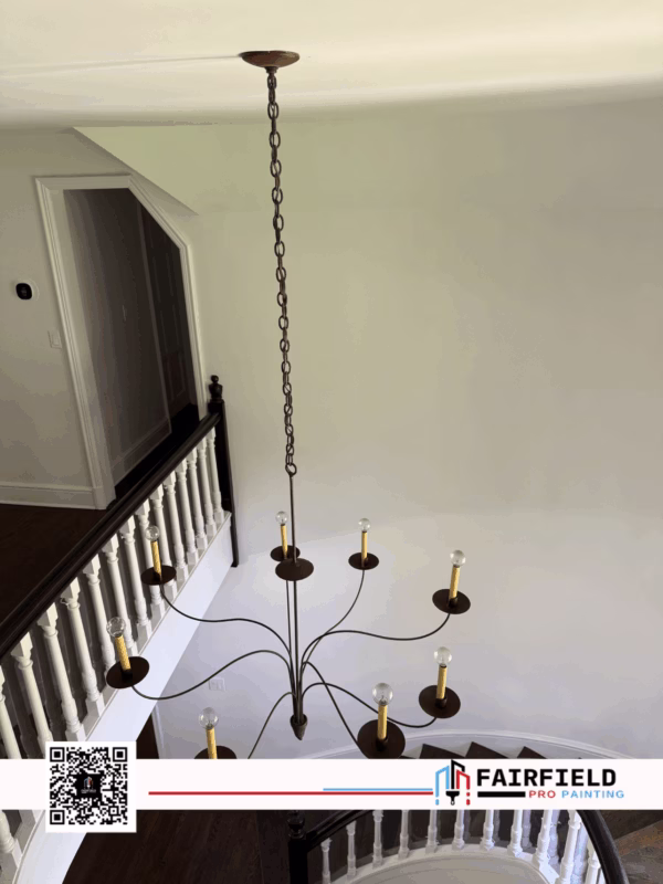 Professionally painted home interior in Fairfield County