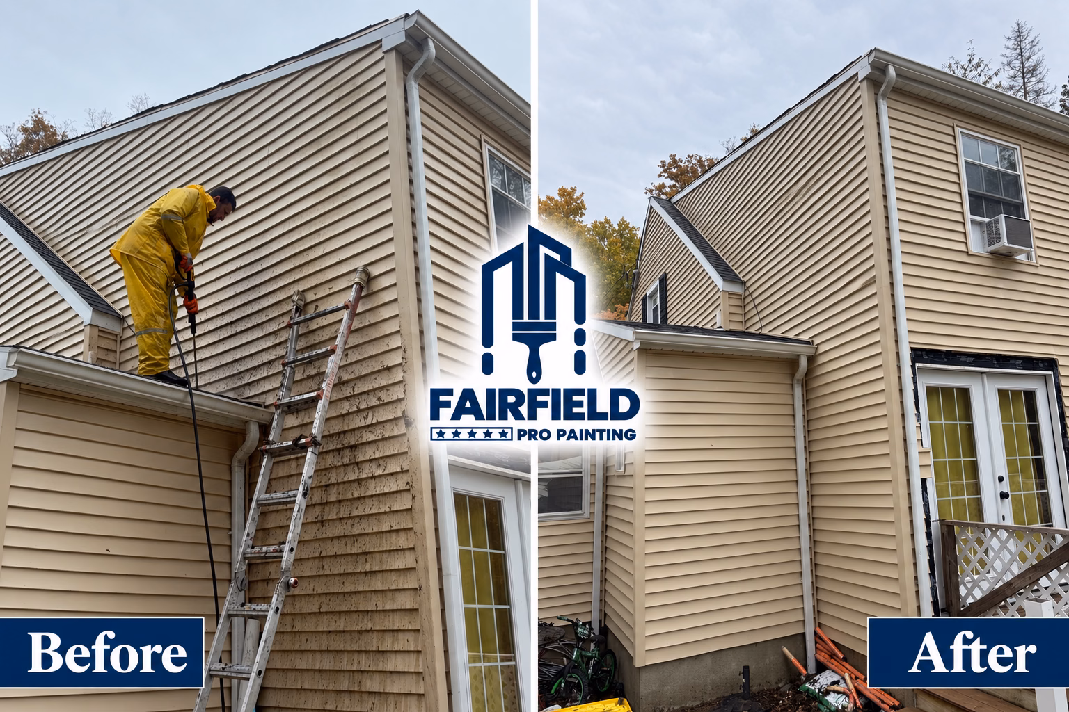 House Power Washing in Meriden, CT | Vinyl Siding, Roof & Deck