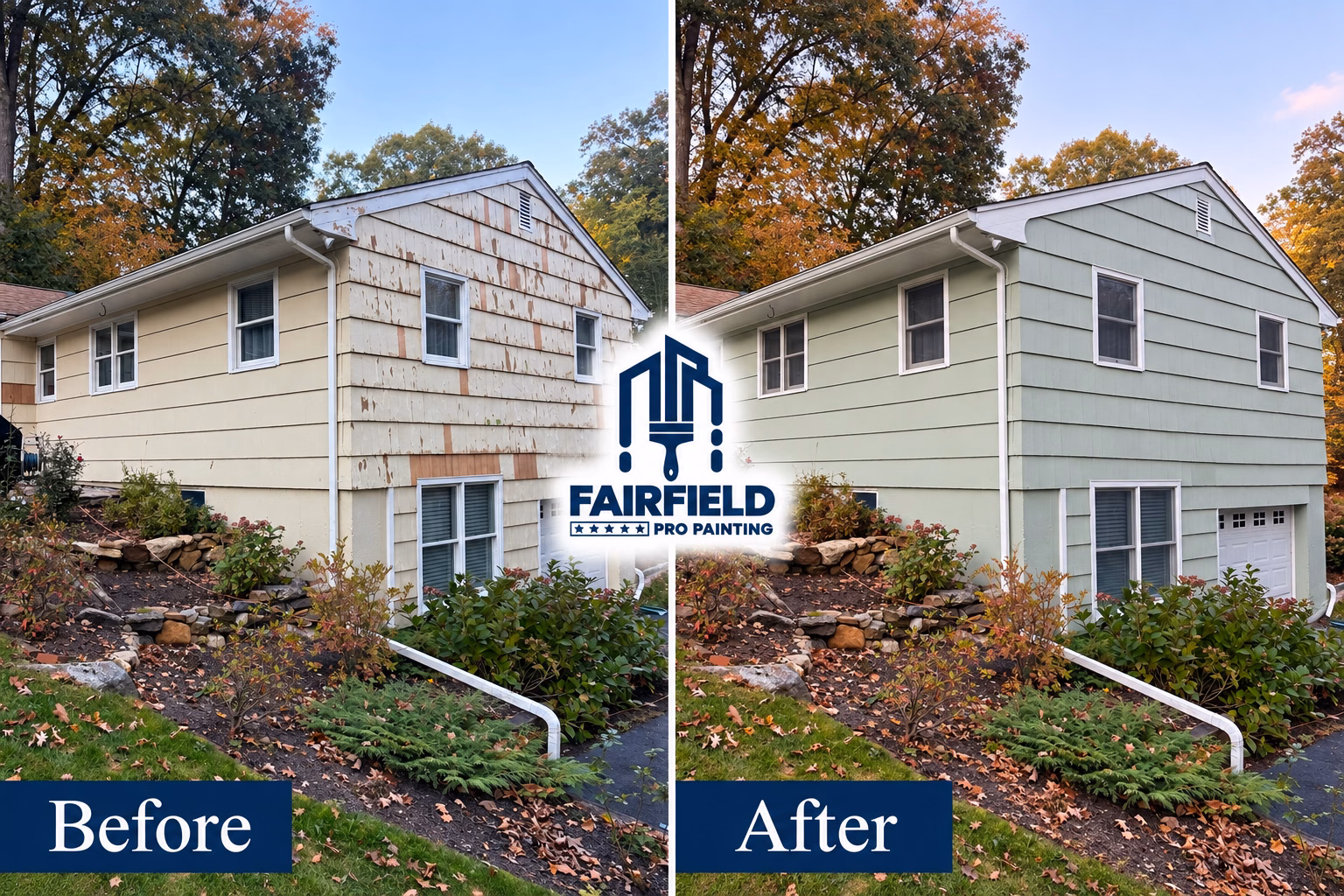 Exterior Painting & Renovation in Ridgefield, CT | Woodland Green